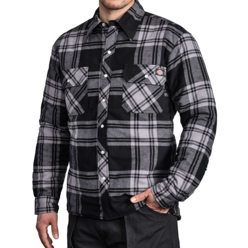 Dickies quilted shirt sweater